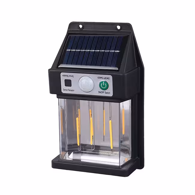 چراغ دیواری سنسور دار با انرژی خورشیدی YX-666-3W