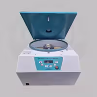 سانتریفیوژ 48 شاخه 4000 دور دیجیتال صفحه نمایشگر ال سی در درب فلزی با موتور AEg