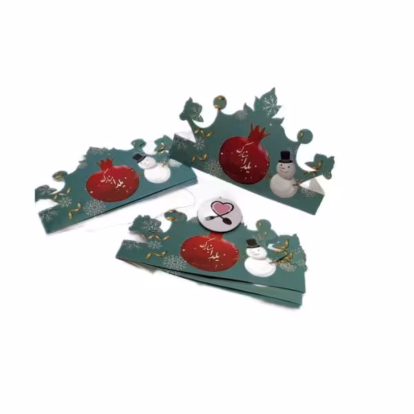 تاج آدم برفی کد 9 یلدا 6 عددی