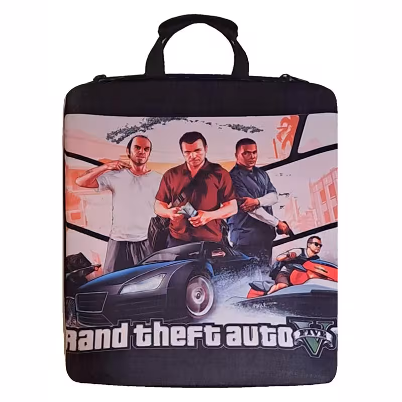 خرید کیف PS4 طرح GTA V edition