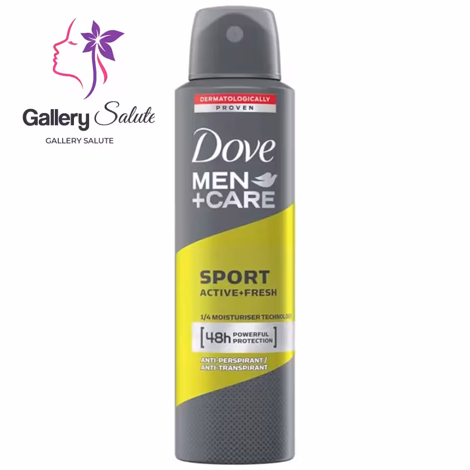 اسپری ضدتعریق مردانه داو مدل sport active fresh حجم 250 میل