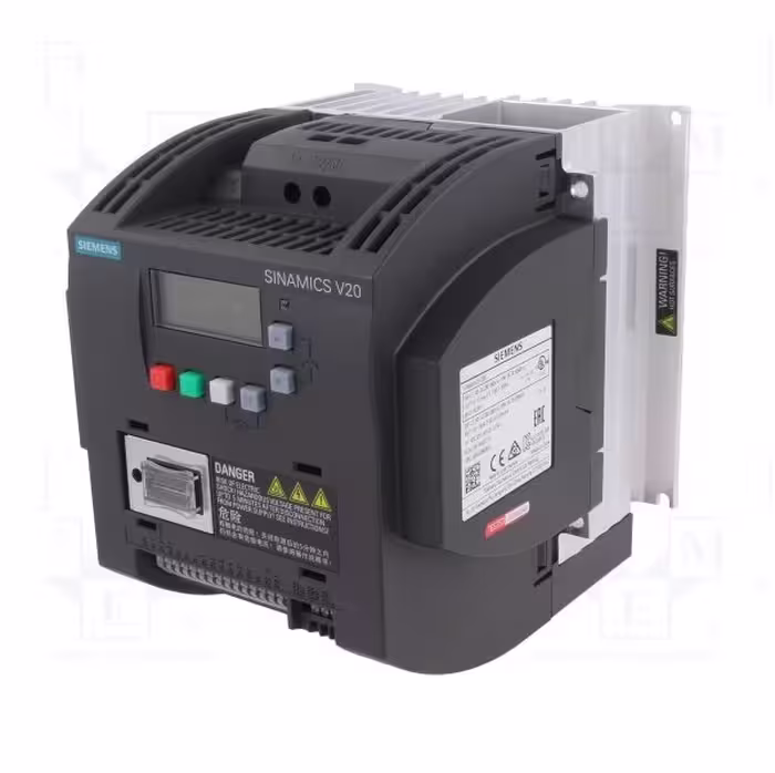 اینورتر تک فاز زیمنس سری v20 مدل 6SL3210-5BB22-2UV0