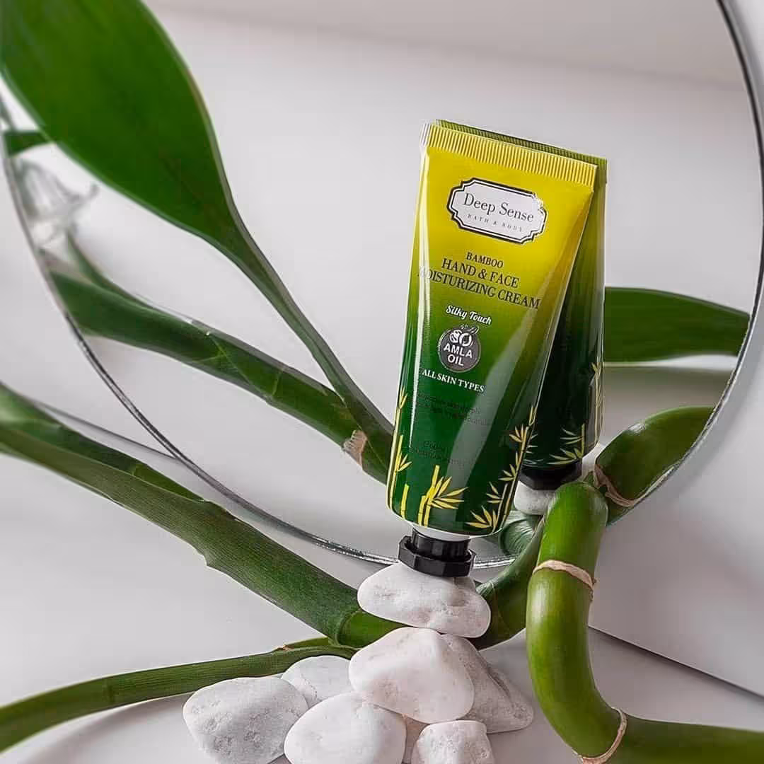 کرم مرطوب کننده دیپ سنس مدل درخت چای و عصاره بامبو حجم 60 میلی لیتر