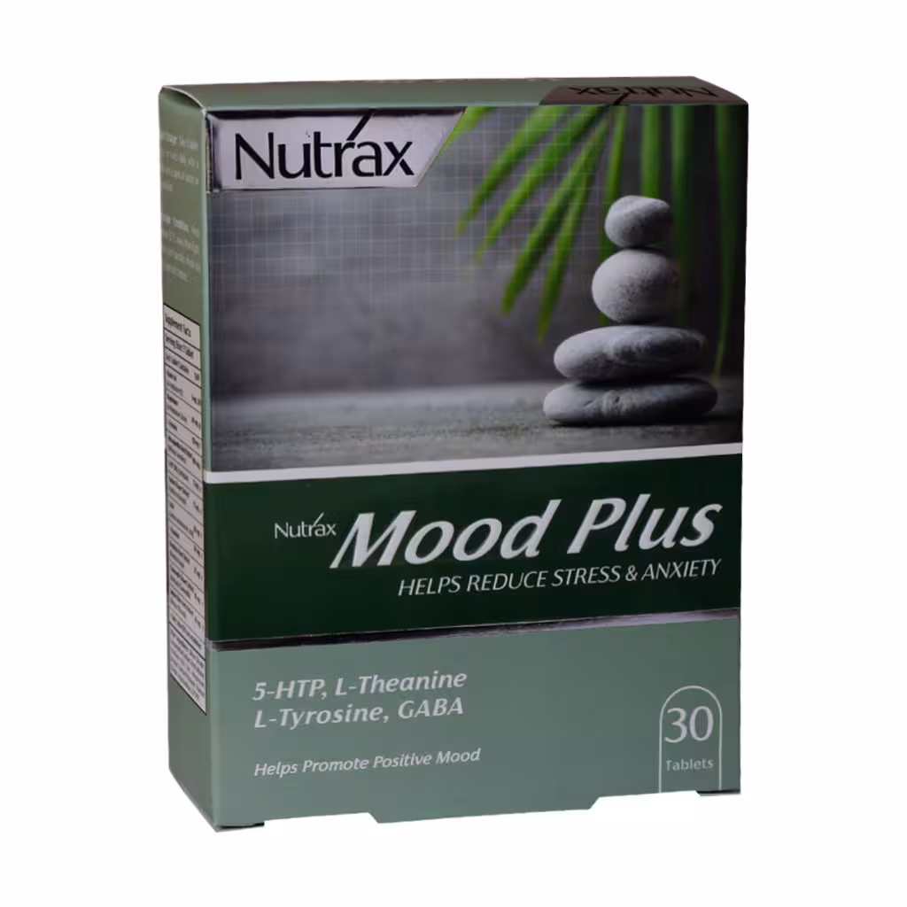 قرص مود پلاس نوتراکس 30 عددی | Nutrax Mood plus