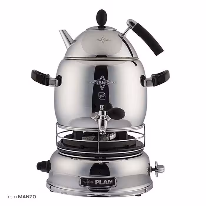 سماور گازی پلان کد 1511 ظرفیت 6 لیتر