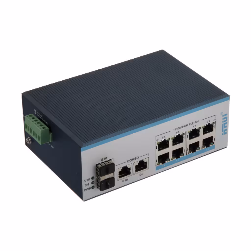 سوییچ 12 پورت POE اچ آر یو آی HR600-AFG-822S