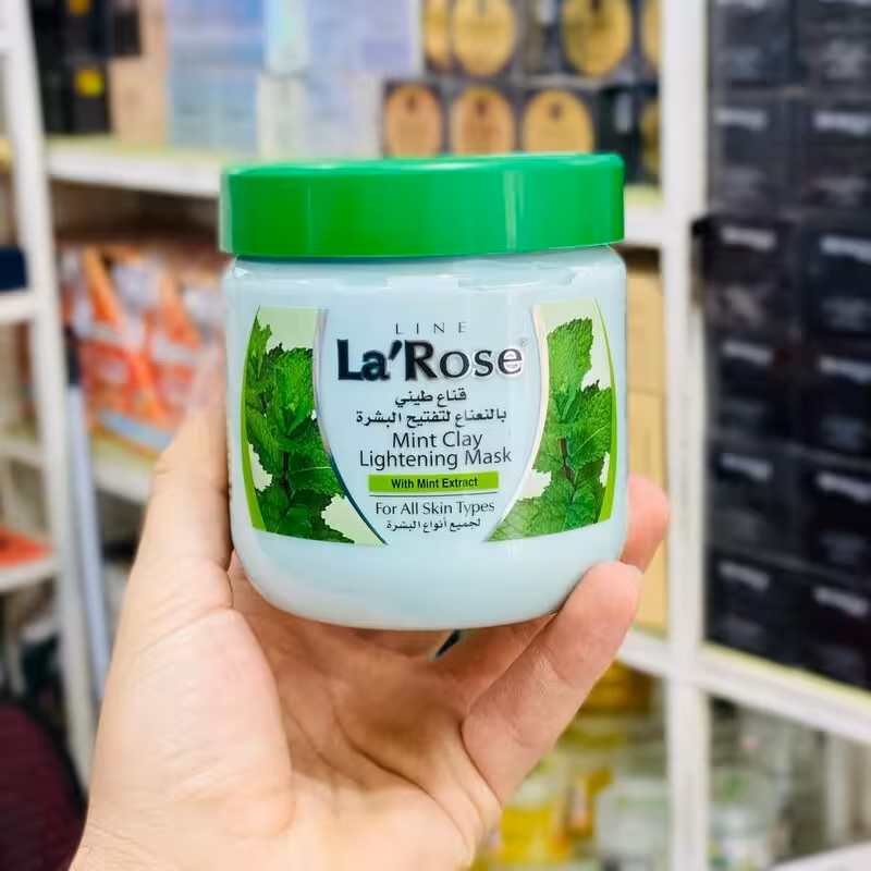 ماسک گچی نعناع لاروس La rose حجم 500 گرم