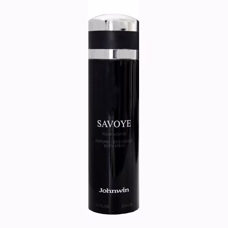 اسپری خوشبو کننده بدن مردانه جانوین مدل ساووی Savoye حجم 200 میلی لیتر | Johnwin spray Savoye 200 ML