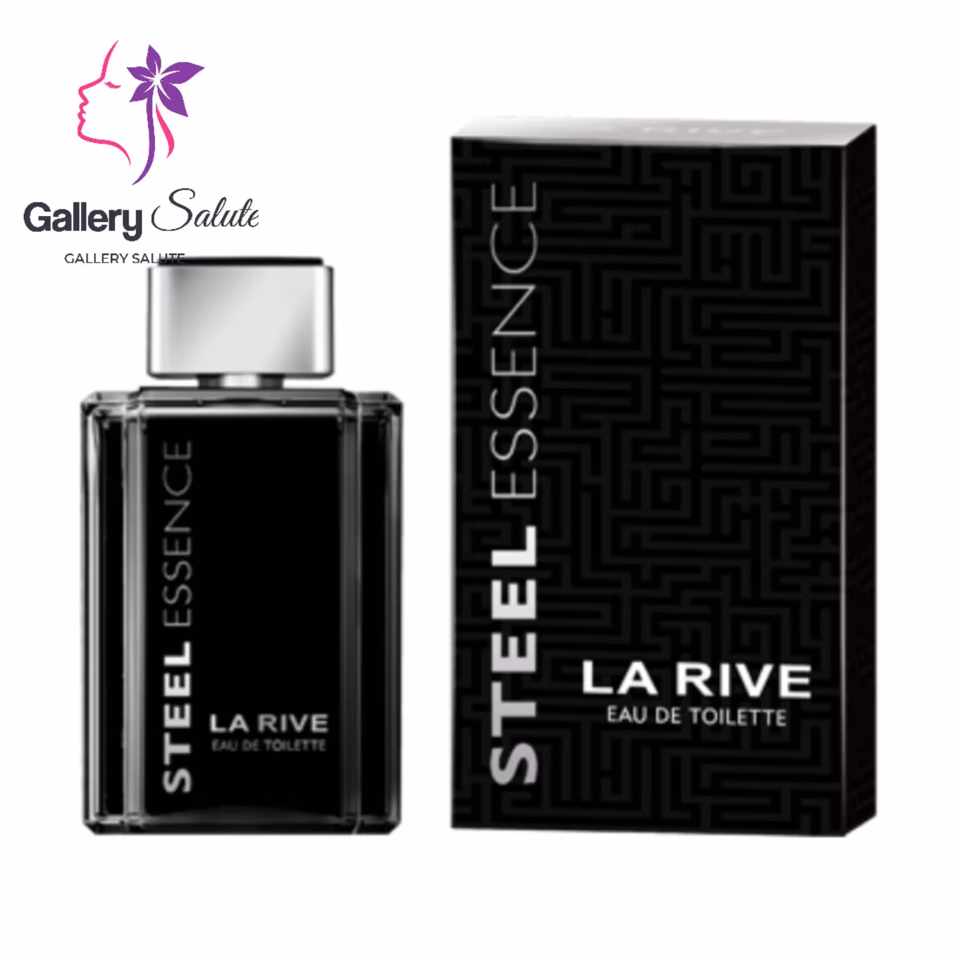 ادوتویلت مردانه لاریو مدل استیل اسنس  LA RIVE STEEL ESSENCE MAN EAU DE TOILETTE