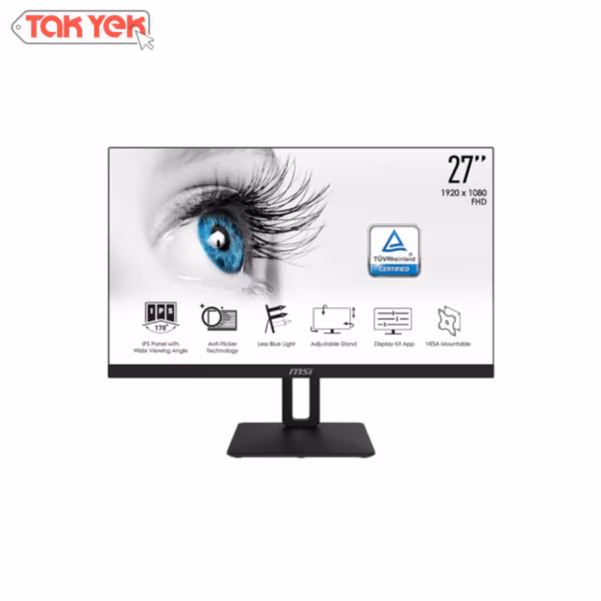 مانیتور ام اس آی 27 اینچی MSI Pro MP271P