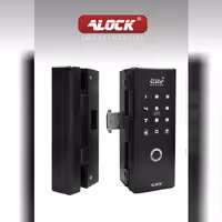 قفل اثر انگشتی دیجیتال شیشه سکوریت ALOCK مدل  G200