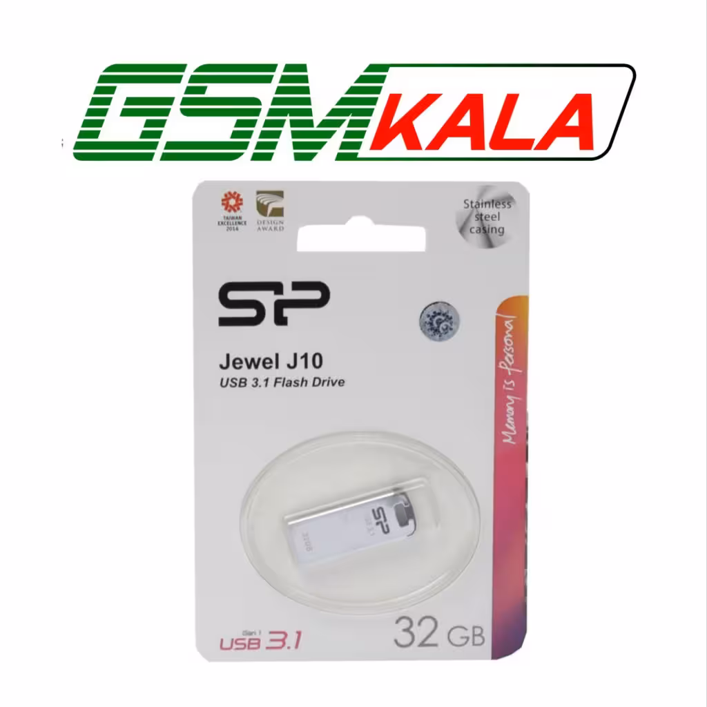 فلش 32 گیگ سیلیکون پاور Silicon Power J10 USB3.1 Gen 1