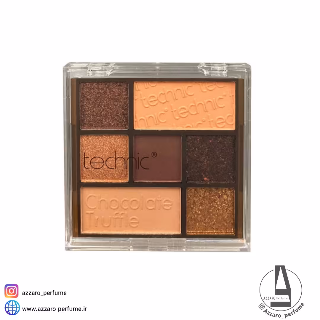 پالت سایه 7رنگ تکنیک مدل CHOCOLATE TRAFEL