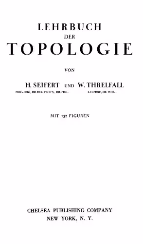 خرید و دانلود نسخه کامل کتاب Lehrbuch der Topologie