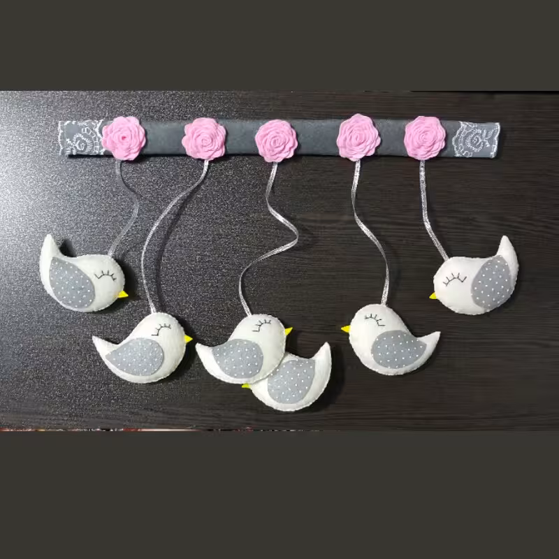 دستگیره اجاق گاز  طرح پنج پرنده 