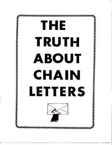 خرید و دانلود نسخه کامل کتاب The Truth About Chain Letters