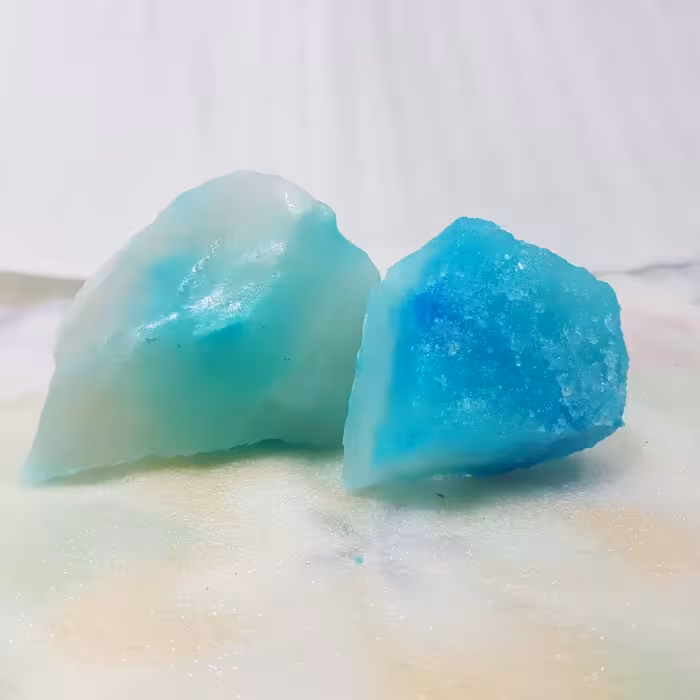 سنگ نمک دکوری مدل کریستالی طرح مرجان کد RZ14 بسته 2 عددی