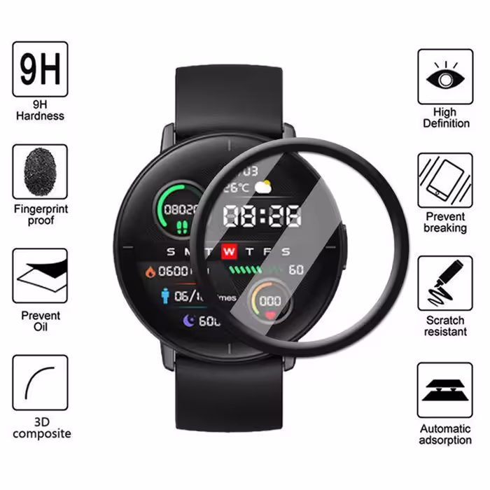 محافظ صفحه نمایش گودزیلا مدل GS-ARM مناسب برای ساعت هوشمند میبرو Lite به همراه بند