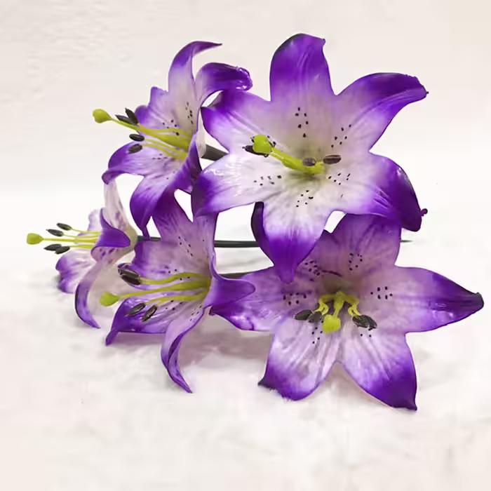 گل مصنوعی مدل لی لی یوم کد 492 بسته 5 عددی