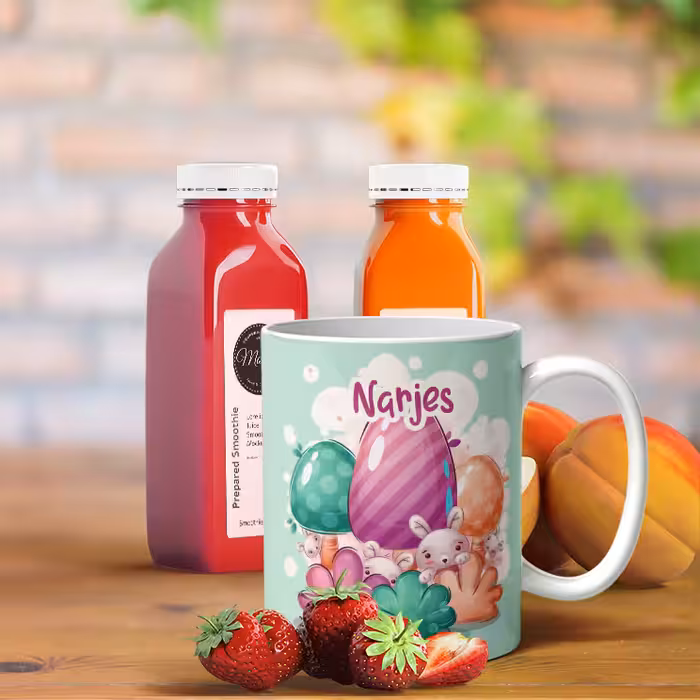  ماگ رژارت مدل اسم نرجس