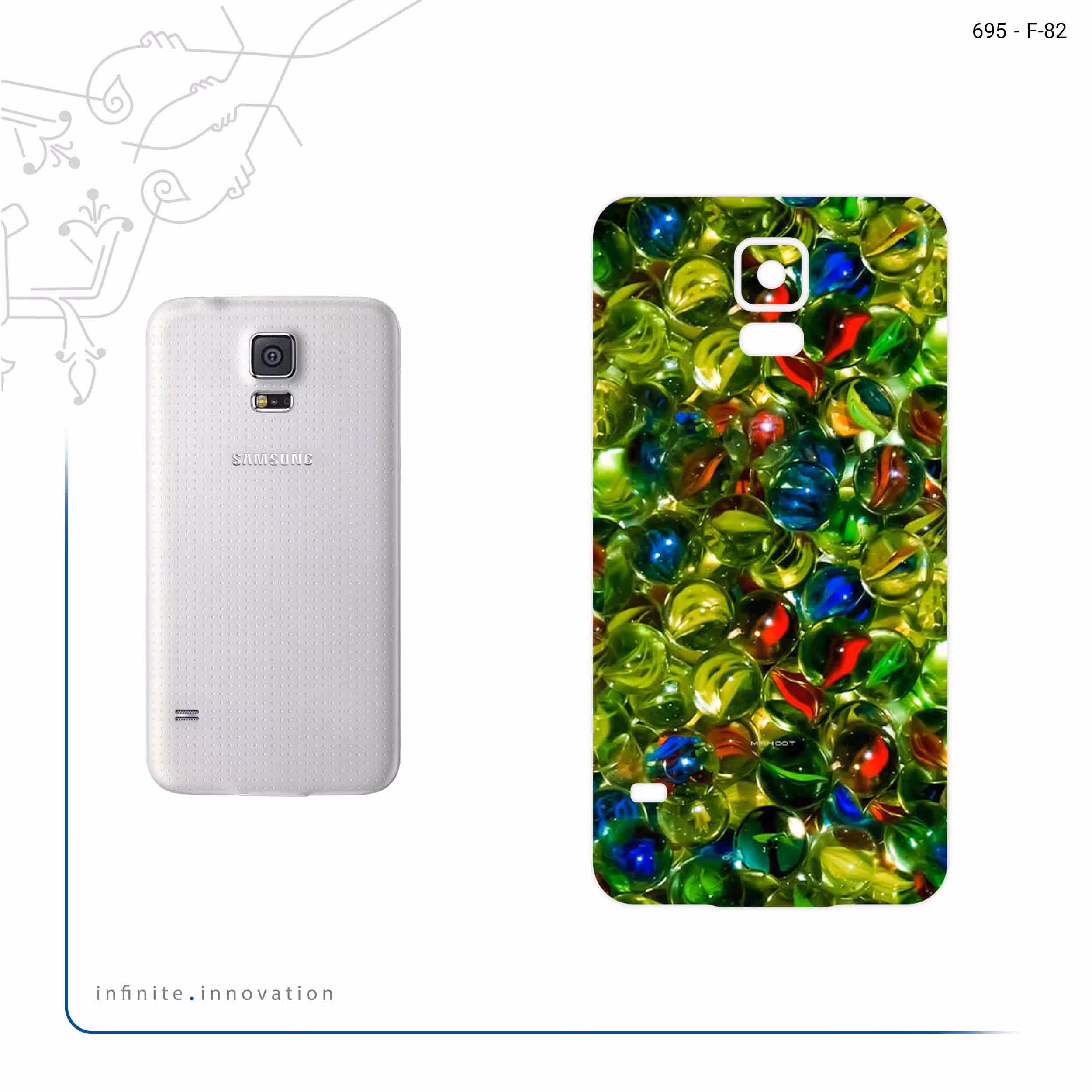 برچسب پوششی ماهوت مدل Marble Nostalgia مناسب برای گوشی موبایل سامسونگ Galaxy S5