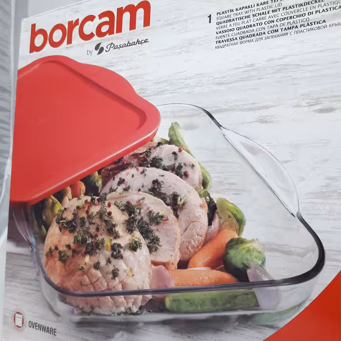  ظرف پخت پاشاباغچه مدل Borcam2022 مجموعه دوعددی