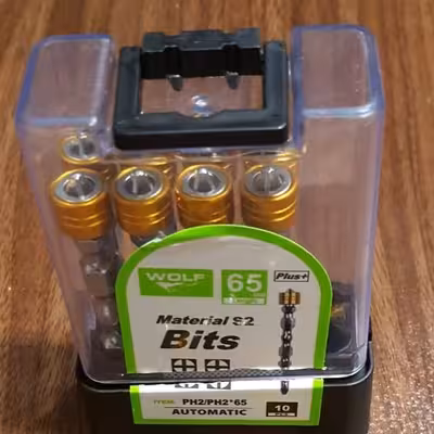 سری پیچ گوشتی مغناطیسی ولف مدل PH2 بسته 10 عددی