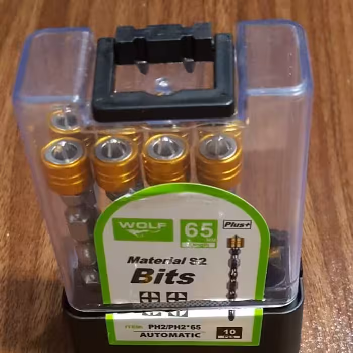 سری پیچ گوشتی مغناطیسی ولف مدل PH2 بسته 10 عددی