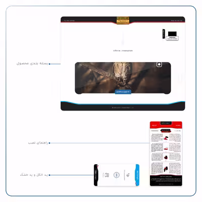 برچسب پوششی ماهوت مدل Owl مناسب برای تبلت سامسونگ Galaxy Tab E 9.6 2015 T560