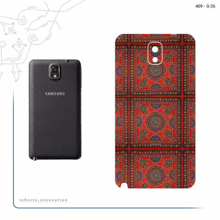 برچسب پوششی ماهوت مدل Embroidered Rug مناسب برای گوشی موبایل سامسونگ Galaxy Note 3