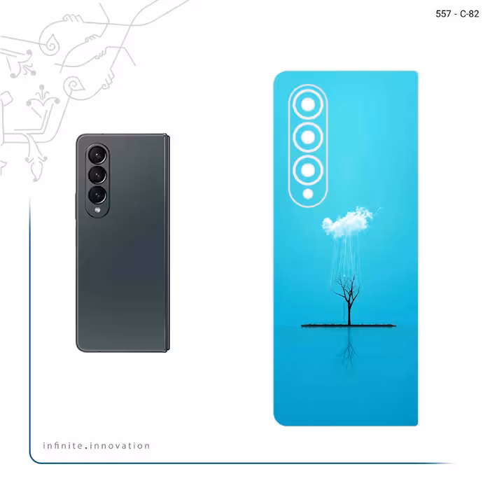 برچسب پوششی ماهوت مدل Minimal Tree مناسب برای گوشی موبایل سامسونگ Galaxy Z Fold4