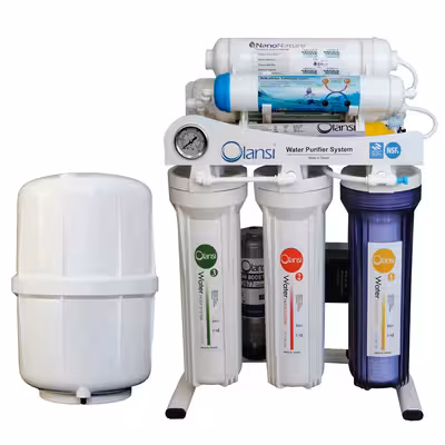 دستگاه تصفیه کننده آب اولانسی مدل REVERSE OSMOSIS - AT8300 به همراه فیلتر مجموعه 3 عددی
