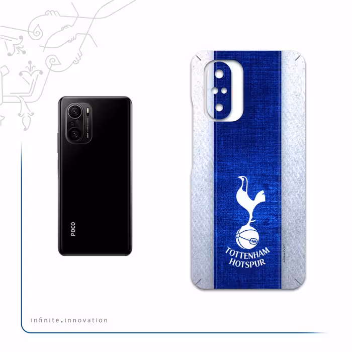 برچسب پوششی ماهوت مدل Tottenham-Hotspur-FC مناسب برای گوشی موبایل شیائومی Poco F3 5G