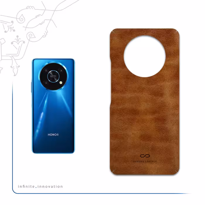 برچسب پوششی ماهوت مدل Buffalo-Leather مناسب برای گوشی موبایل آنر X9 5G