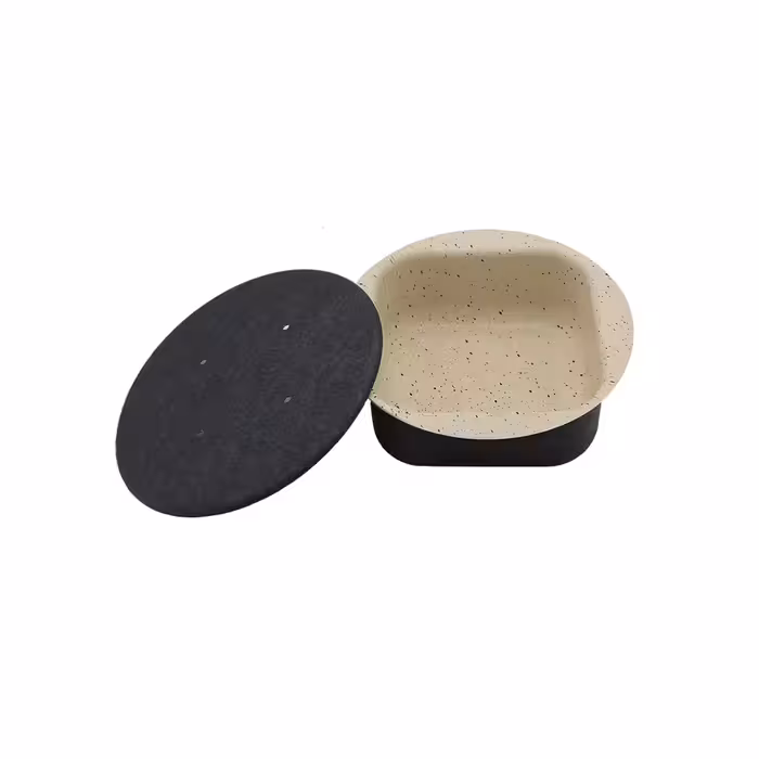 قالب کیک و ته چین مدل مربع مجموعه 2 عددی