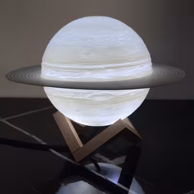 آباژور رومیزی مدل سیاره زحل M6