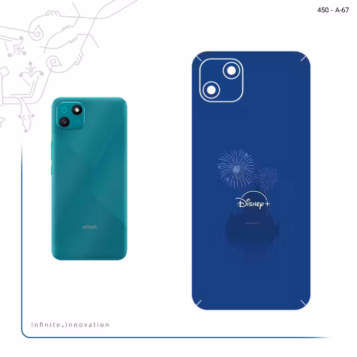 برچسب پوششی ماهوت مدل Disney مناسب برای گوشی موبایل ویکو T10