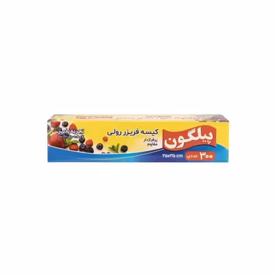 کیسه فریزر پیلگون مدل رولی پرفراژدار K300 بسته 300 عددی