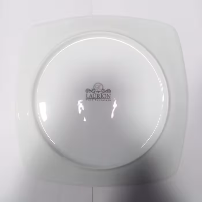 بشقاب خورش خوری لورین مدل گود 21 خط سناتور بسته 6 عددی