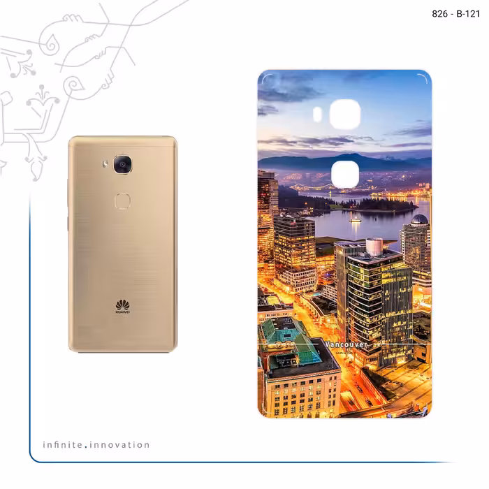 برچسب پوششی ماهوت مدل City of Vancouver مناسب برای گوشی موبایل هوآوی GR5