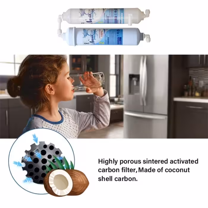 فیلتر تصفیه آب یخچال و فریزر آکوا پیورست مدل H 200 مجموعه 2 عددی