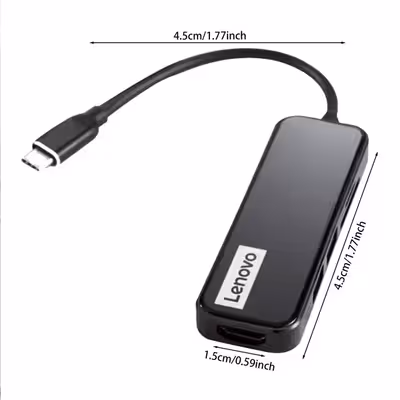هاب 5 پورت USB-C لنوو مدل EH05