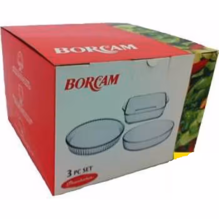 ظرف پخت و پز بورجام مدل 159109 مجموعه 3 عددی