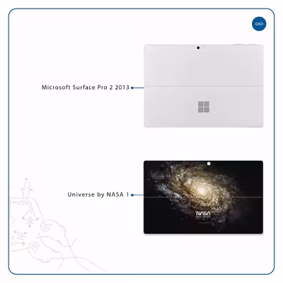 برچسب پوششی ماهوت مدل Universe-by-NASA-1 مناسب برای تبلت مایکروسافت Surface Pro 2 2013
