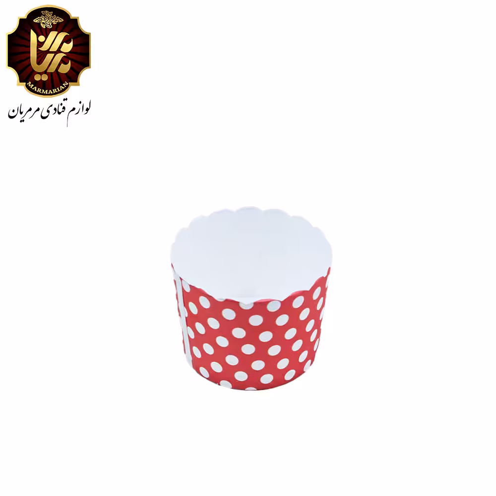 کاپ کیک کاغذی بسته 25 عددی طرح 7