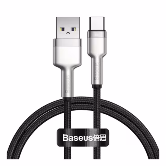 کابل 1 متری USB به Type-C بیسوس مدل Baseus Cafule Series CAKF0001