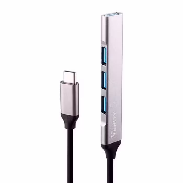هاب 4 پورت TYPE-C USB3.0وریتی مدل VERITY H410T