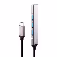 هاب 4 پورت TYPE-C USB3.0وریتی مدل VERITY H410T