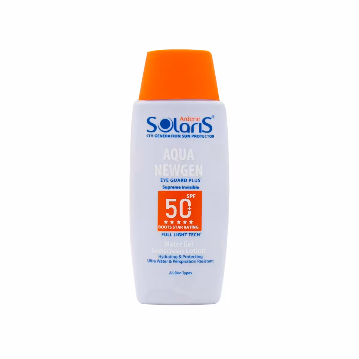 لوسیون آبی ضد آفتاب فاقد چربی SPF50 آکوا نیوژن سولاریس آردن 100 میلی لیتر