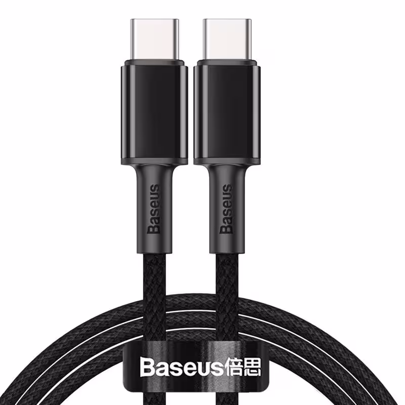 کابل USB-C باسئوس مدل High Density 100W طول 2 متر